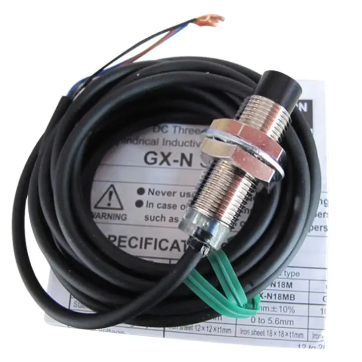 

GX-N12ML cylindrical proximity sensor DC three-wire stable detection range of 0-6.4mm Original and genuine goods in stock