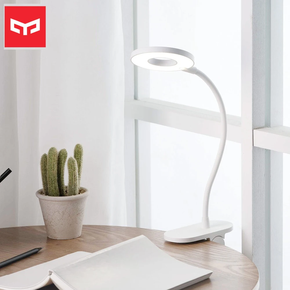Светодиодная настольная лампа Yeelight с зажимом 3 режима работы защита для глаз