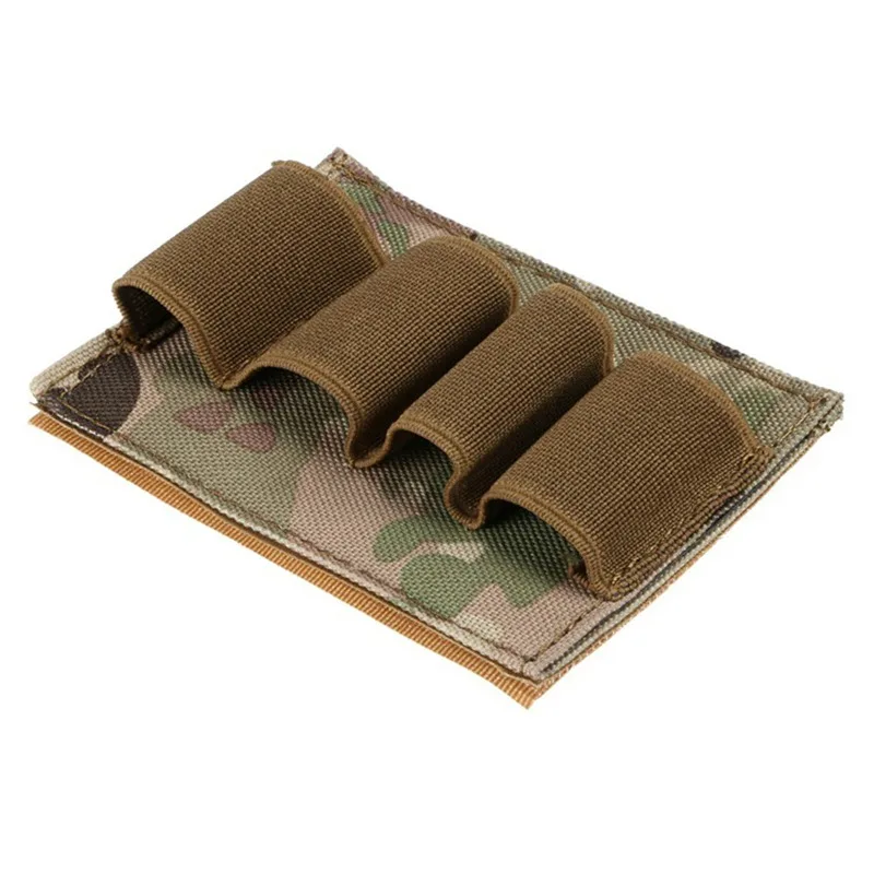 

4 Holes Practical Utility Shooting Ammo Pouch Bullet Storage Bag Hunting Pouches Outdoor Bag