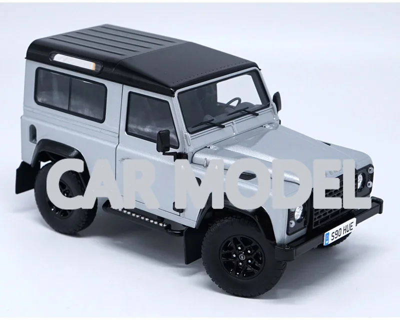 1:18 Масштаб сплава игрушечных транспортных средств Почти настоящий AR Defender 90 модель автомобиля SUV детских игрушечных автомобилей оригинальные аутентичные Детские игрушки