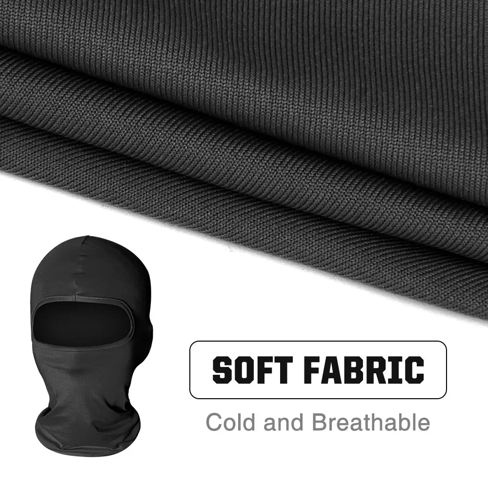 Фото Breathable Motorbike Full Face Cover Soft fabric and Windproof for Motorcycle Cycling Ski Head Scarf Anti-UV №2