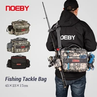 noeby fishing bag 452317cm multi function wear resistant waterproof hiking outdoor backpack sport winter fishing tackle bags