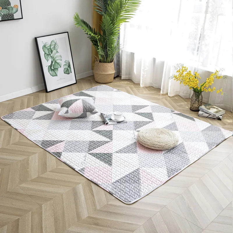 Скандинавский коврик для ползания татами нескользящий пикника гостиная спальня