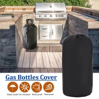 210d black oxford cloth gas tank cover outdoor small propane tank cover waterproof dustproof and uv proof cover