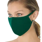 Моющаяся маска для рта из хлопчатобумажной ткани 1 шт. многоразовые пылезащитные маски для лица дышащие пылезащитные маски унисекс однотонная маска