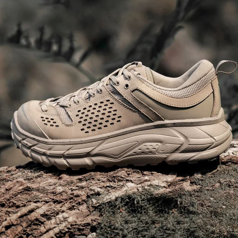 Легкие кожаные походные ботинки для мужчин и женщин спорта на открытом
