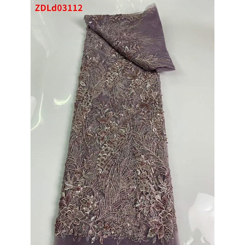 Отличительная нигерийская кружевная замечательная африканская французская