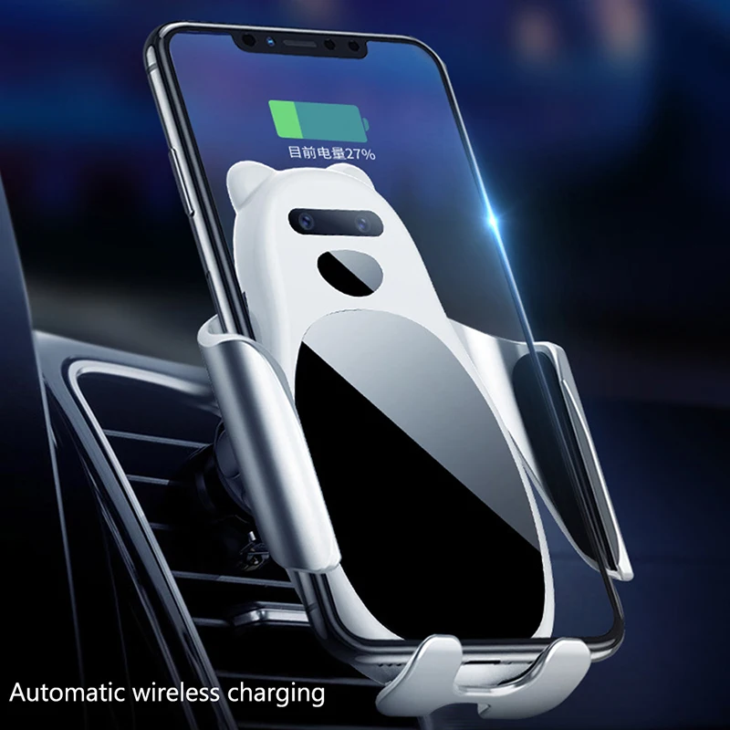 Зарядное устройство автомобильное беспроводное зарядное устройство для samsung Galaxy s10 s9 plus a70 a50 Cargador inalambrico coche cargador inal mbrico
