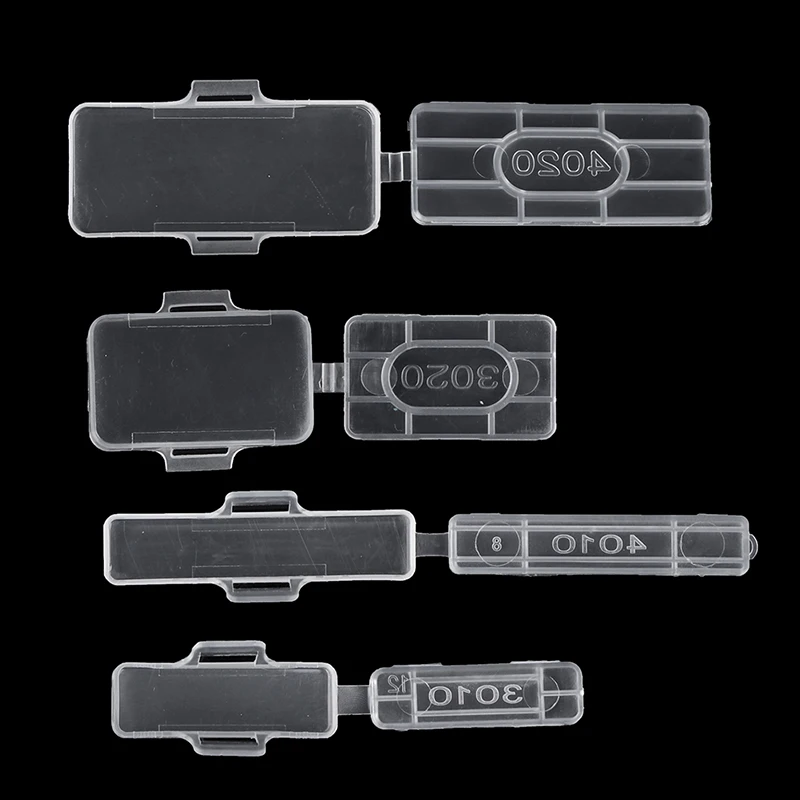 

100pcs Waterproof Cable Tie Marker Holder Case Plastic Wire Sign Labeled Tag