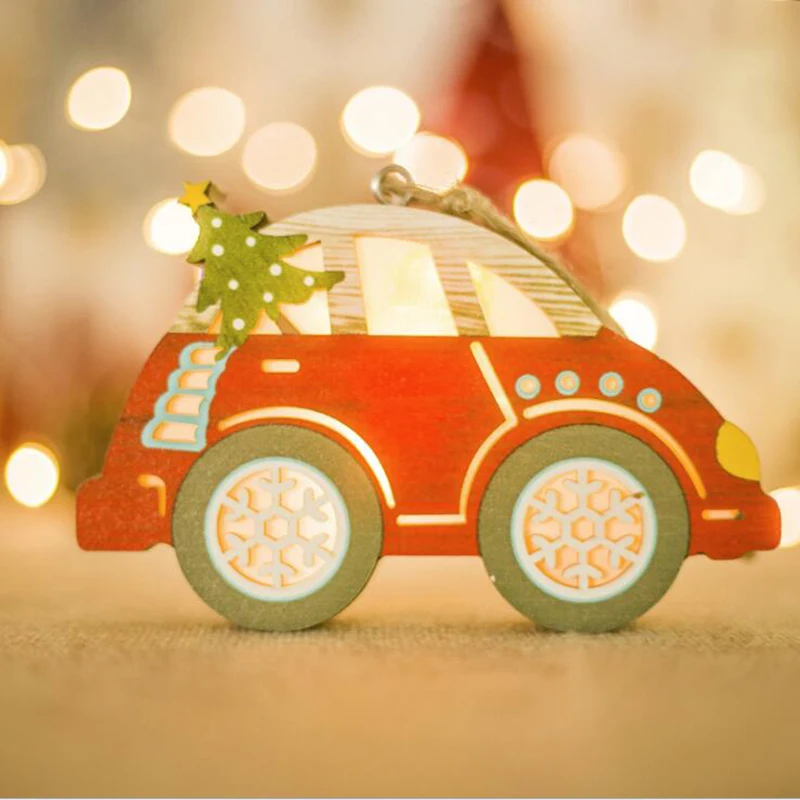 Светящиеся автомобильные Подвесные светодиодные лампы елочные уникальные