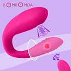 Беспроводной u-образный вибратор секс-игрушка для пар мощный клитор сосание Двойные головки вибратор для женщин Стимулятор точки G игрушки для взрослых