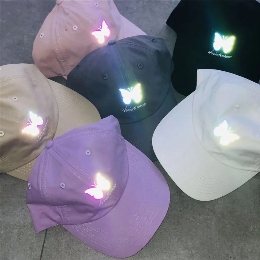 

Reflection Butterfly Needles AWGE Baseball Caps Men Women Cap High Quality VTM Casual Hats