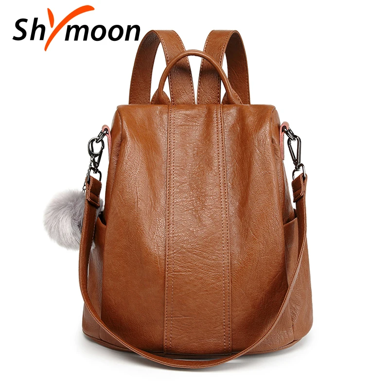 SHYMOON многофункциональный женский рюкзак с защитой от кражи модный