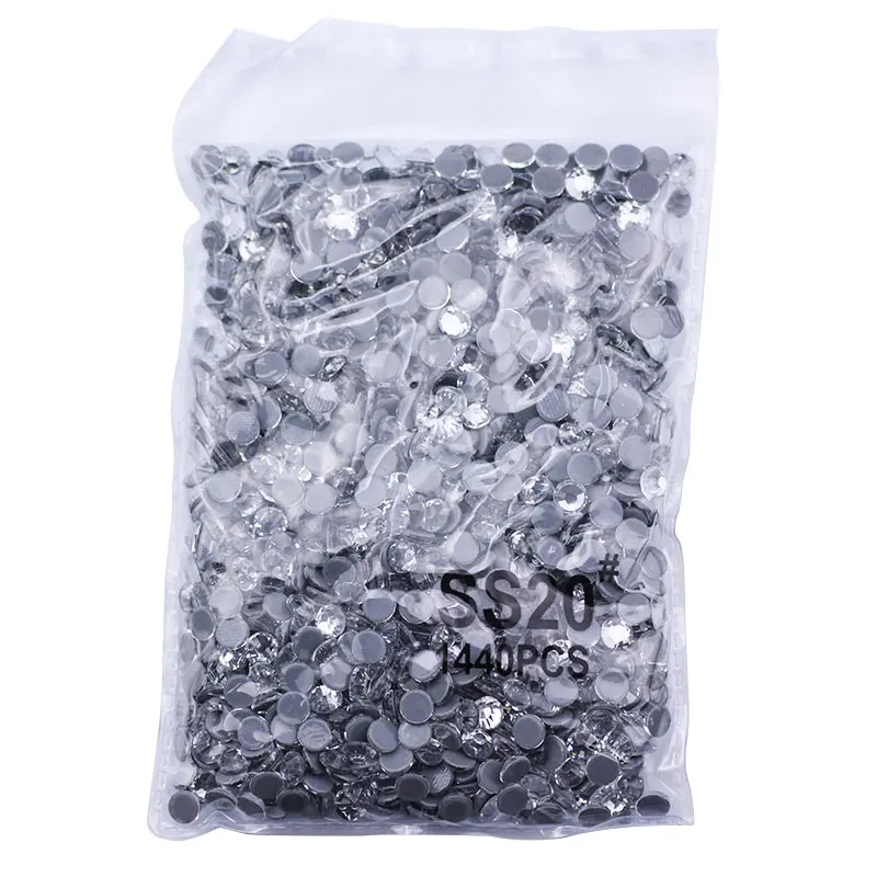 Стразы с кристаллами горячей фиксации AB низом клея DMC все размеры шитье и ткань