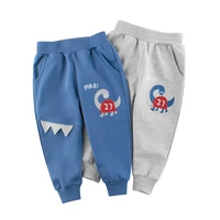 spring autumn children trousers for boys kids 100 cotton cartoon casual sport long pants sweatpants for 1 to 9 years kids