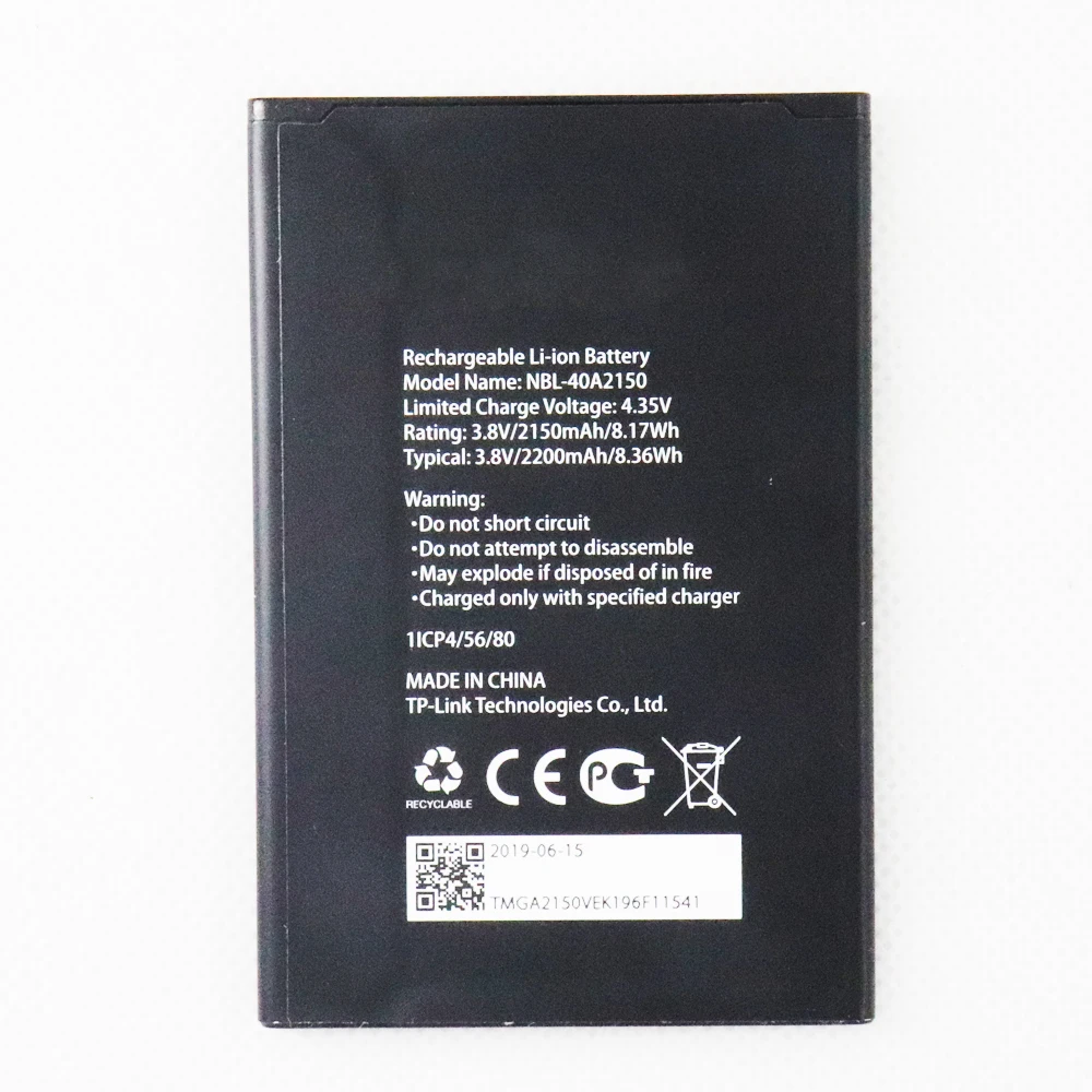 Оригинальная Аккумуляторная Батарея 2150 мАч для планшетов NEFFOS C5 PLUS TP7031A TP7031C |