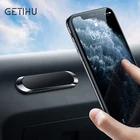 Магнитный автомобильный держатель для телефона GETIHU, металлическая пластина, магнитное крепление для телефона, подставка GPS для iPhone 12, 11 Pro Max, 7, 8, Samsung, Xiaomi
