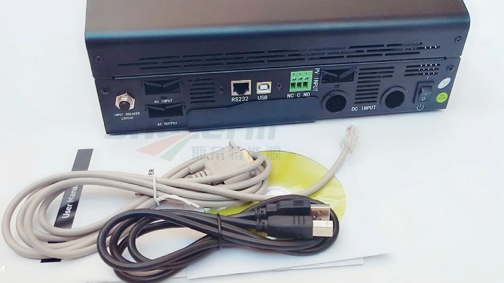 5000VA PS5KVA Гибридный солнечный инвертор 48VDC до 230VAC с 48V50A контроллер солнечного зарядного устройства и 60A AC зарядное устройство параллельное функционирование