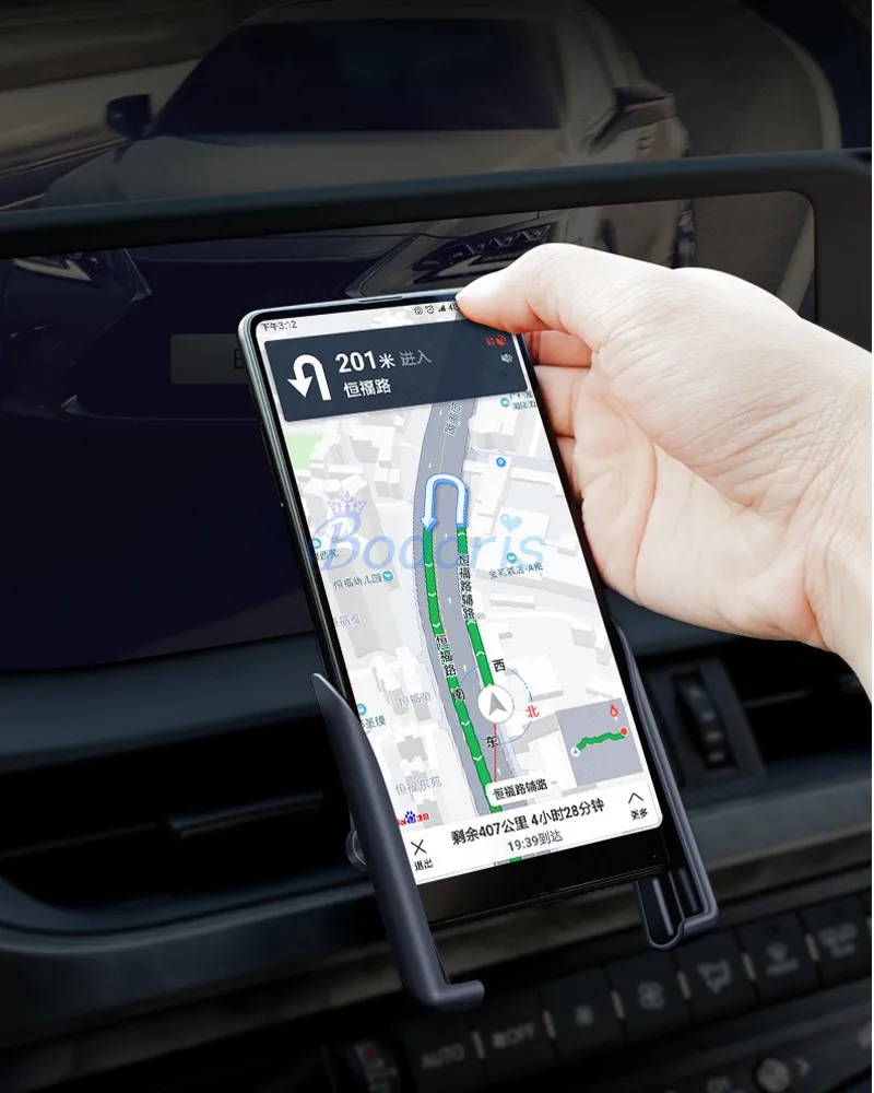 Автомобильный держатель для телефона на вентиляционное отверстие автомобиля