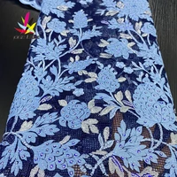 french lace 3d flower new high quality brocade sequin tulle french net fabric lace jacquard lace in egypt