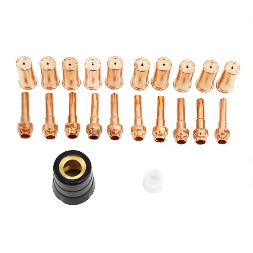 Комплект расходных материалов Eelctrodes 1395 для Cebora HP041 P70 22 шт.|cutting torch kit|cutting nozzletorch