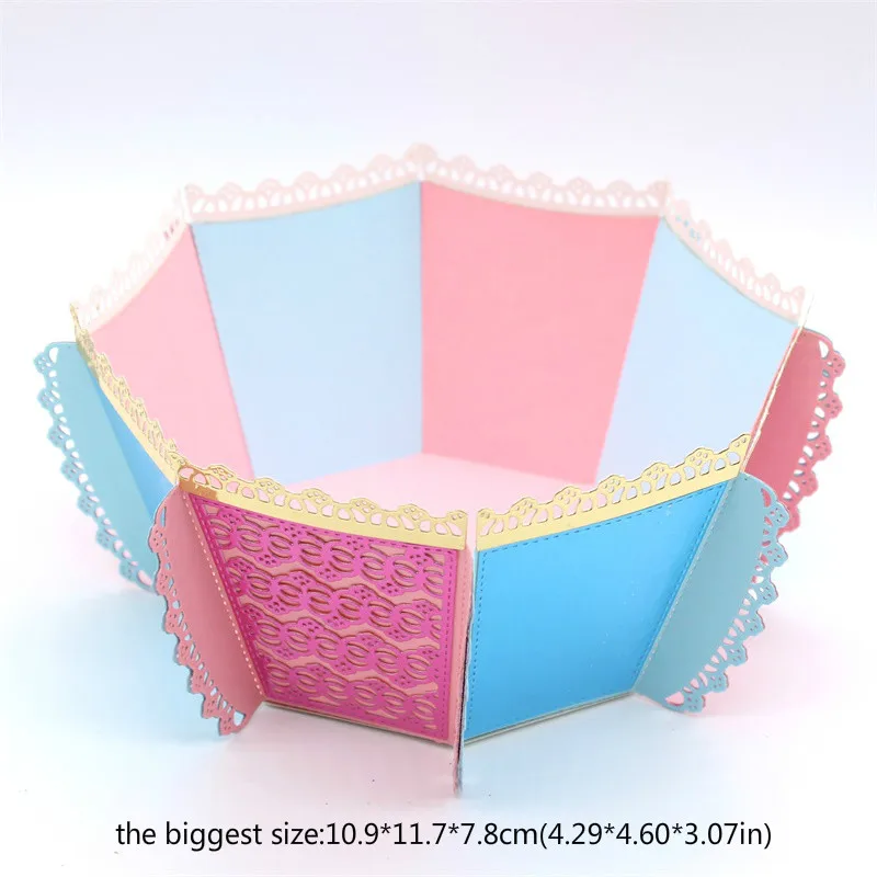KLJUYP Multisize Elegant Basket Metal Cutting Dies Scrapbook Paper Craft Decoration dies scrapbooking | Дом и сад