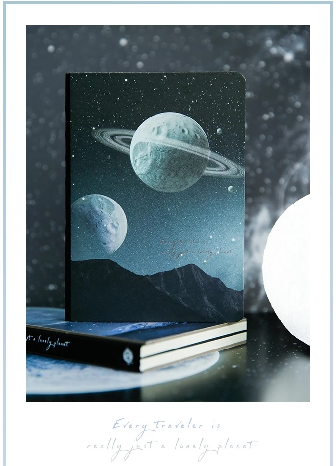 "Планета ver2" твердая обложка Красивый Блокнот записная книжка журнал дневник альбом канцелярские принадлежности подарок