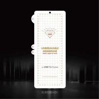 mattehd unbreakable membrane front back hydrogel film for huawei p50 pocket protective gel film nano screen protector not glass