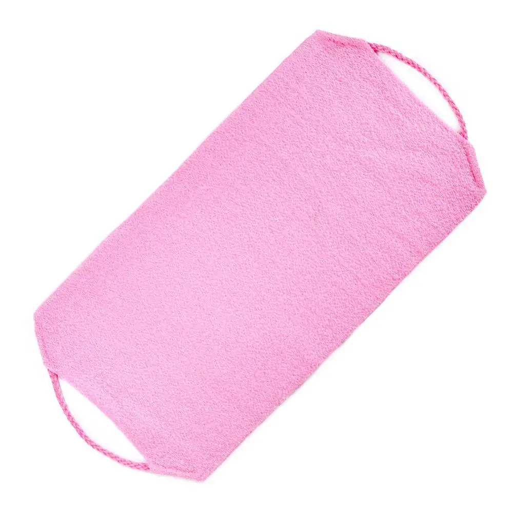 

60% Hot Sale Stretchable Body Exfoliating Neck Back Scrubber Shower Bath Cloth Tool Washcloth