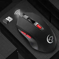 pc mouse wireless ergonomic for notebook silent gaming mice 6 buttons 2400dpi optical usb office 2021 computer accessories mouse
