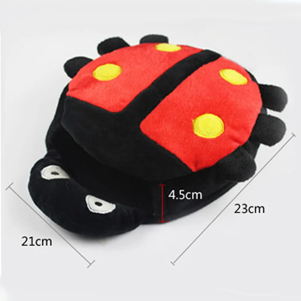 Модный USB грелка для рук коврик мыши милый нагревательный Черный Божья коровка