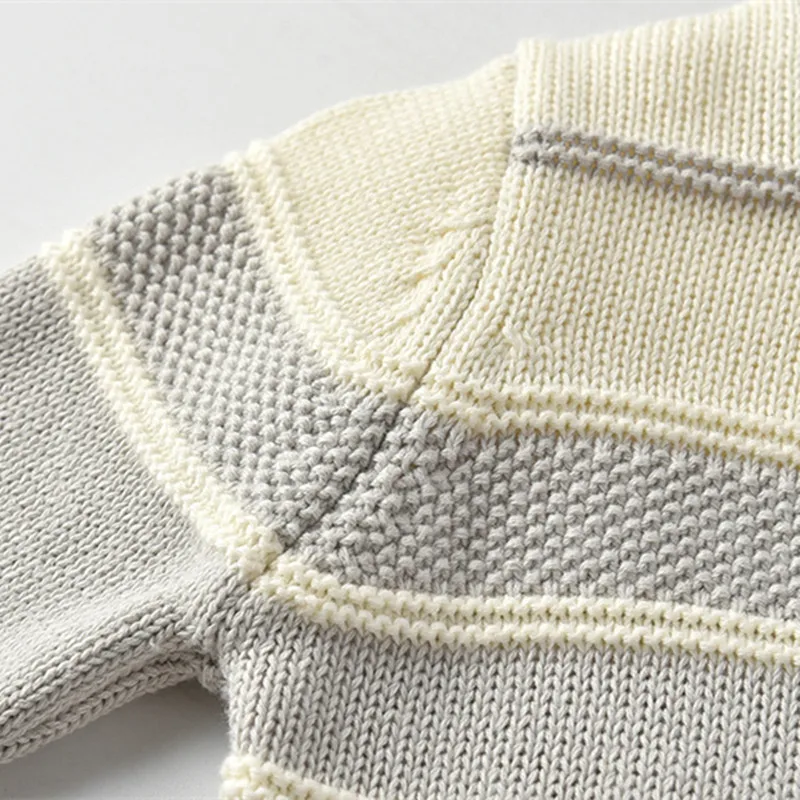 Детский вязаный комбинезон с капюшоном на осень/зиму|Ромперы| |