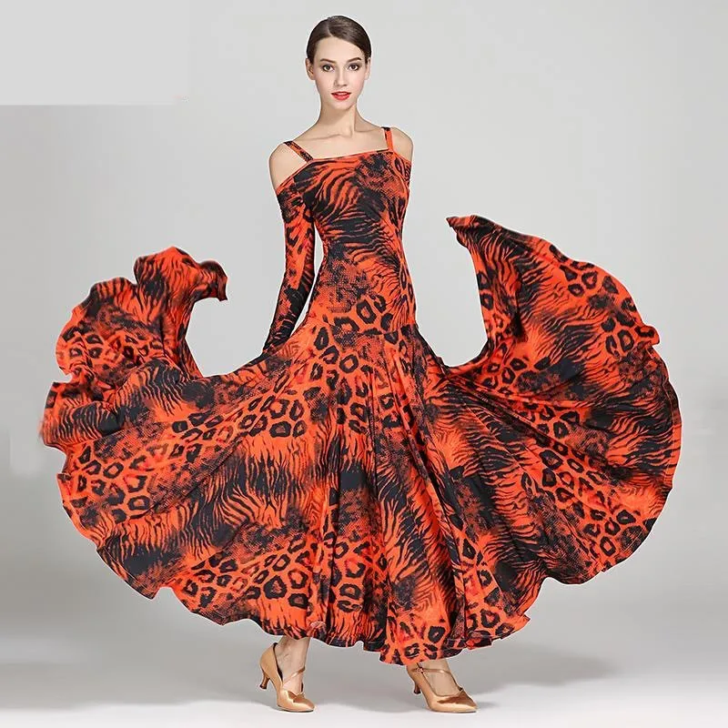 Новинка 2021 платье для современных леопардовых танцев сексуальные платья с