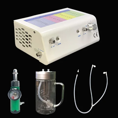 Чистый кислород, замкнутый через регулятор для медицинского озонатора, Ушная пробка, Аппарат Для озоновой терапии