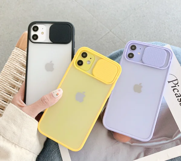 Защитный бампер для объектива камеры IPhone 11 12 ProMax XR XS 7 8 Plus se2020скраб прозрачный