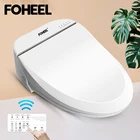 FOHEEL сиденье для биде, умное сиденье для унитаза, электрическое сиденье для унитаза, массажное гигиеническое спасение, Белый Пульт дистанционного управления, квадратное сиденье для ванной и дома
