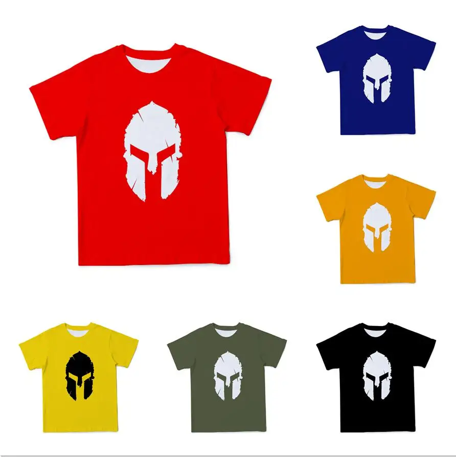 

2021 Summer New 3D Printing Camiseta Hombre Street Top T-shirt Men's Simple Pattern Top Linen Round Neck T-shirt