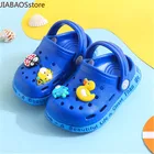 Новые детские мюли для девочек, летняя обувь для сада, детской обуви для девочек