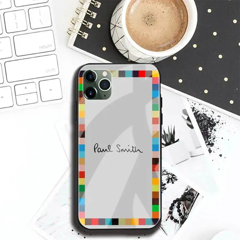 

Paul Fashion Luxury Italy Smith Phone Cases Tempered Glass For Iphone6plus 6S 7 7plus 8 X XS XSmax XR 11 12 Pro Max 12mini