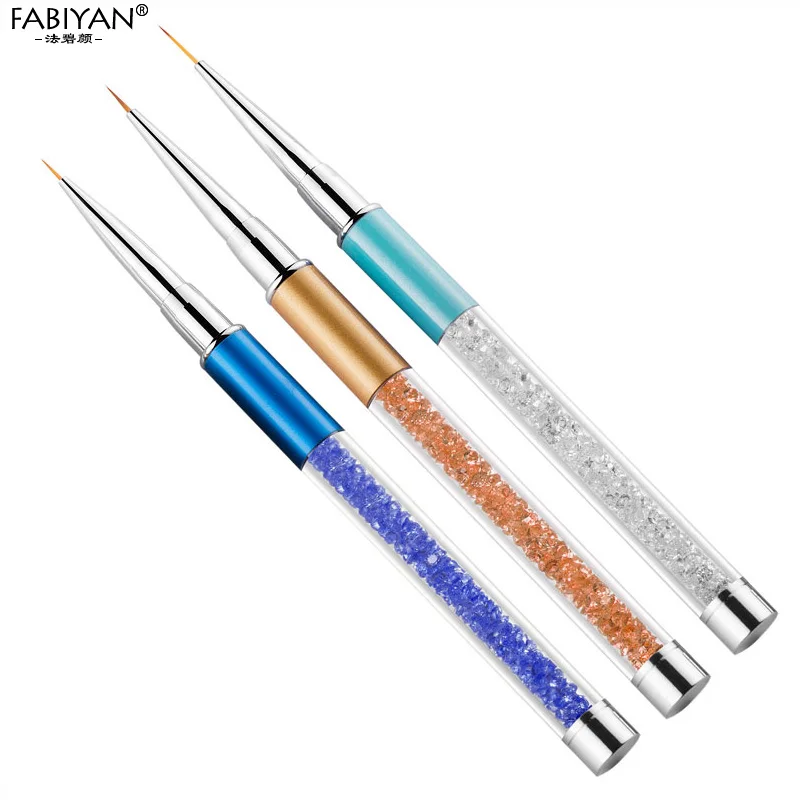 Подводка для дизайна ногтей кисть рисования цветочный дизайн Советы Резьба