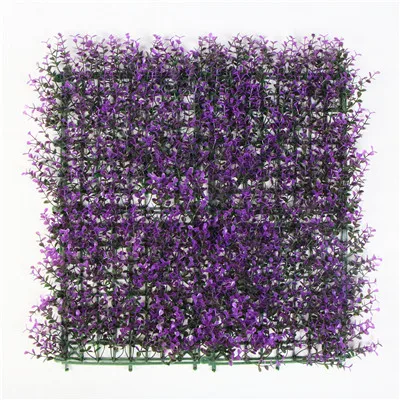 Purple ULAND 50x50 см искусственная самшитовая изгородь панели частный забор скрининг ландшафтный дизайн для сада патио балкон ярдов Универсал - Цвет: Purple