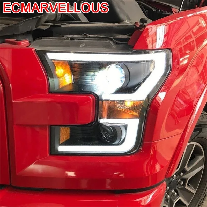 

Стайлинг запчастей Drl Luces Para авто аксессуары светодиодные фары автомобильные фары в сборе 08 09 10 11 12 13 14 15 16 17 для Ford F-150