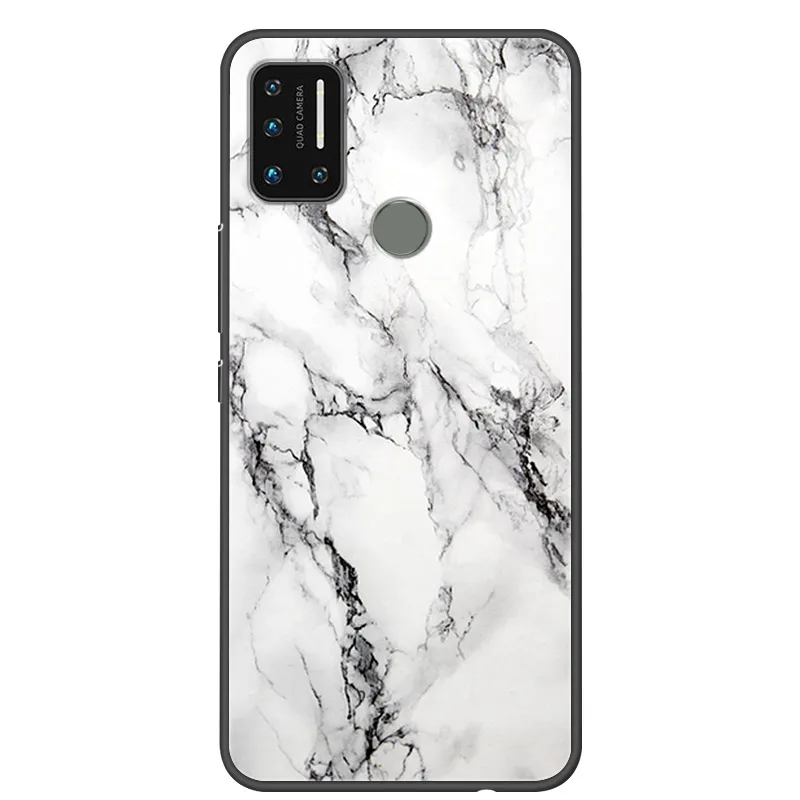 for umidigi a9 pro case marble printing soft silicone phone cover for umidigi a 9 pro phone cases black bumper a9pro fundas capa free global shipping