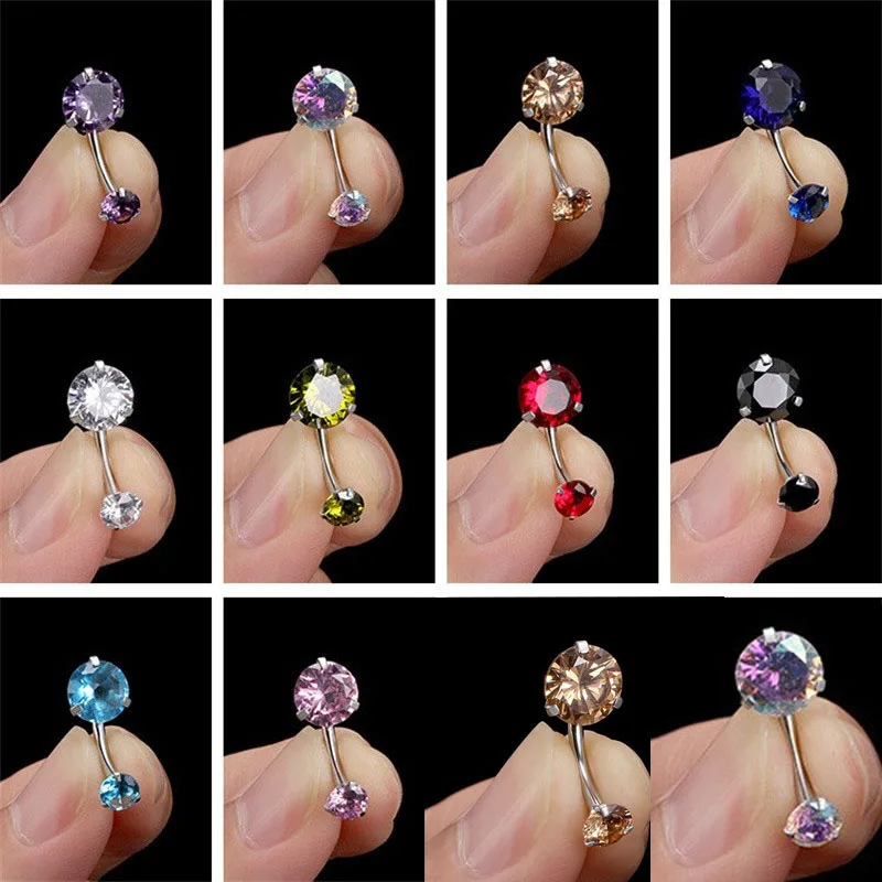 

Belly Button Piercing Woman Summer Sexy Stainless Steel Belly Button Rings Body Jewelry Piercing Body Woman Rave Accessories