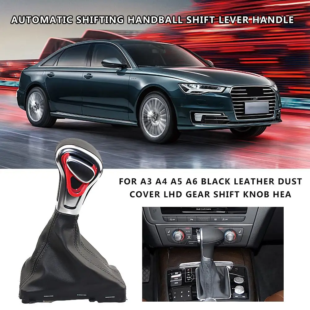 Черная кожаная Пылезащитная крышка LHD gear 100% абсолютно новая ручка переключения