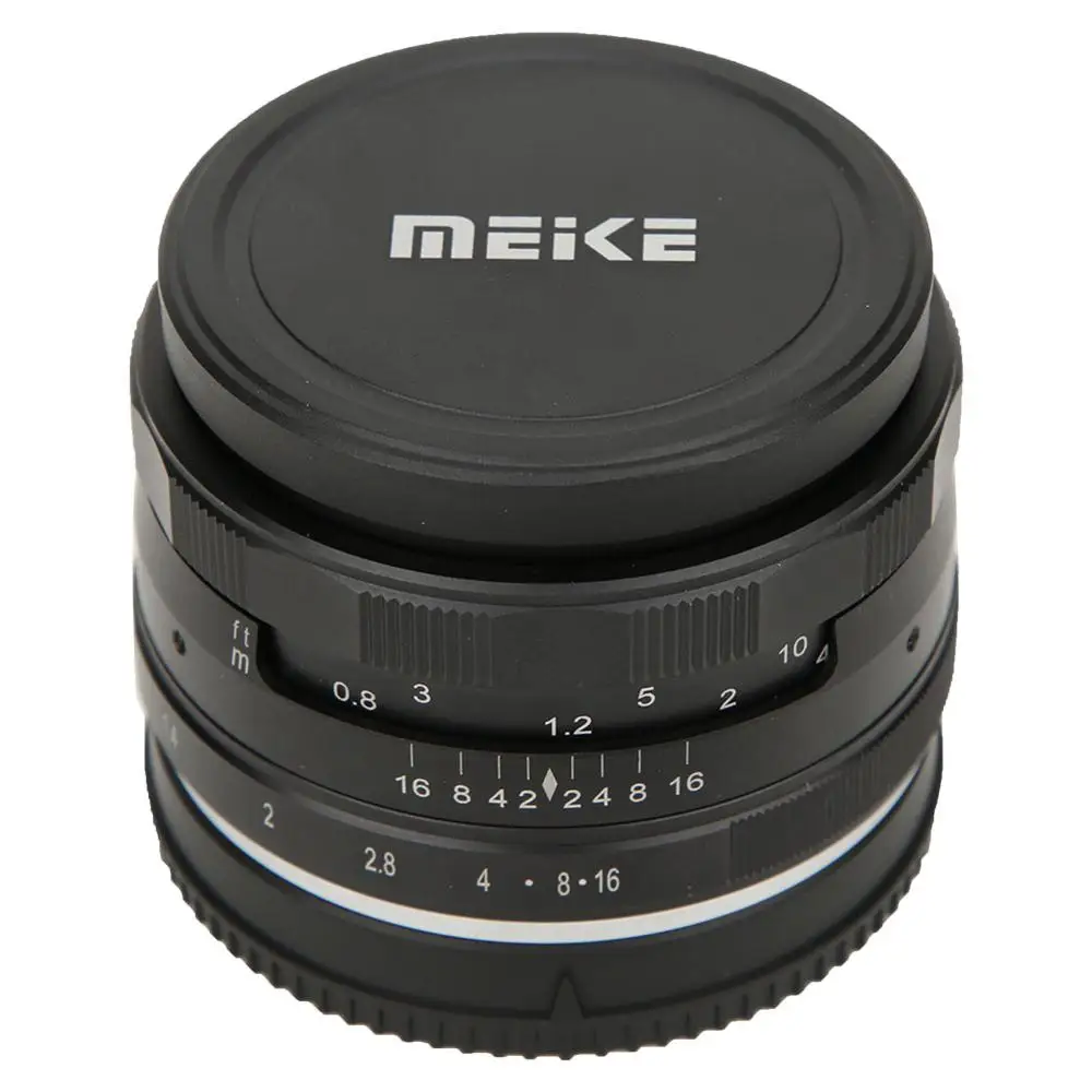 Meike lentes 35 мм F1.4APS C фокусировка объектива портретная Большая диафрагма для Canon EOS M EF