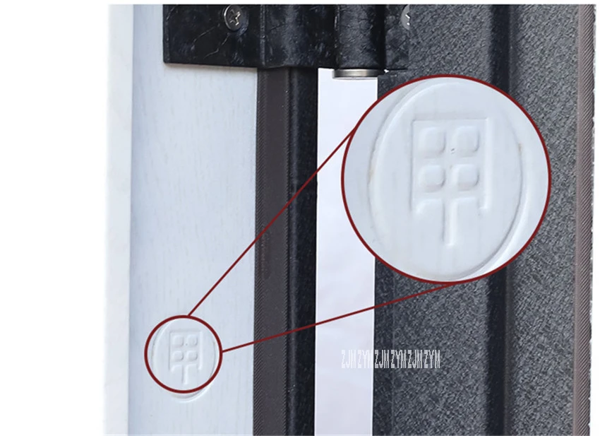 KR-9005 бытовые простые ворота входная дверь Burglarproof дверь Противоугонная дверь безопасности с интеллектуальным замком/механический замок