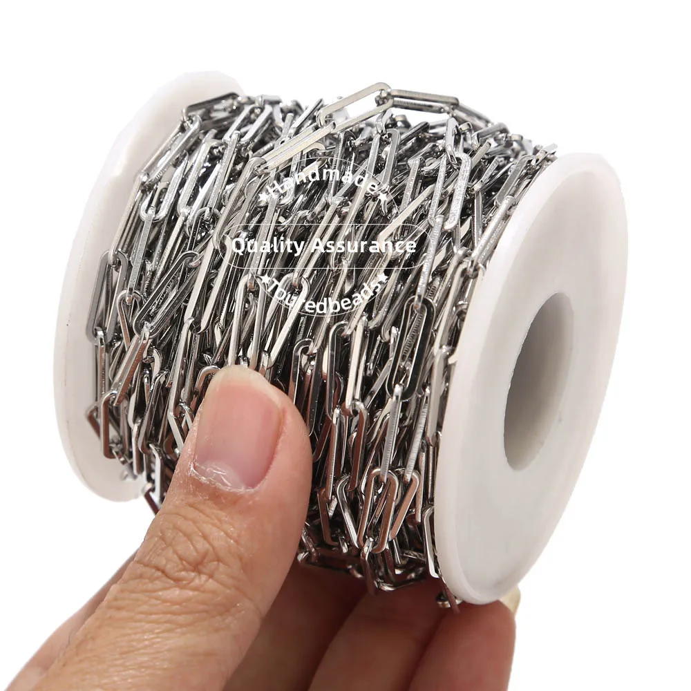 Золотистые роликовые Кабельные цепи из нержавеющей стали плоская проволока