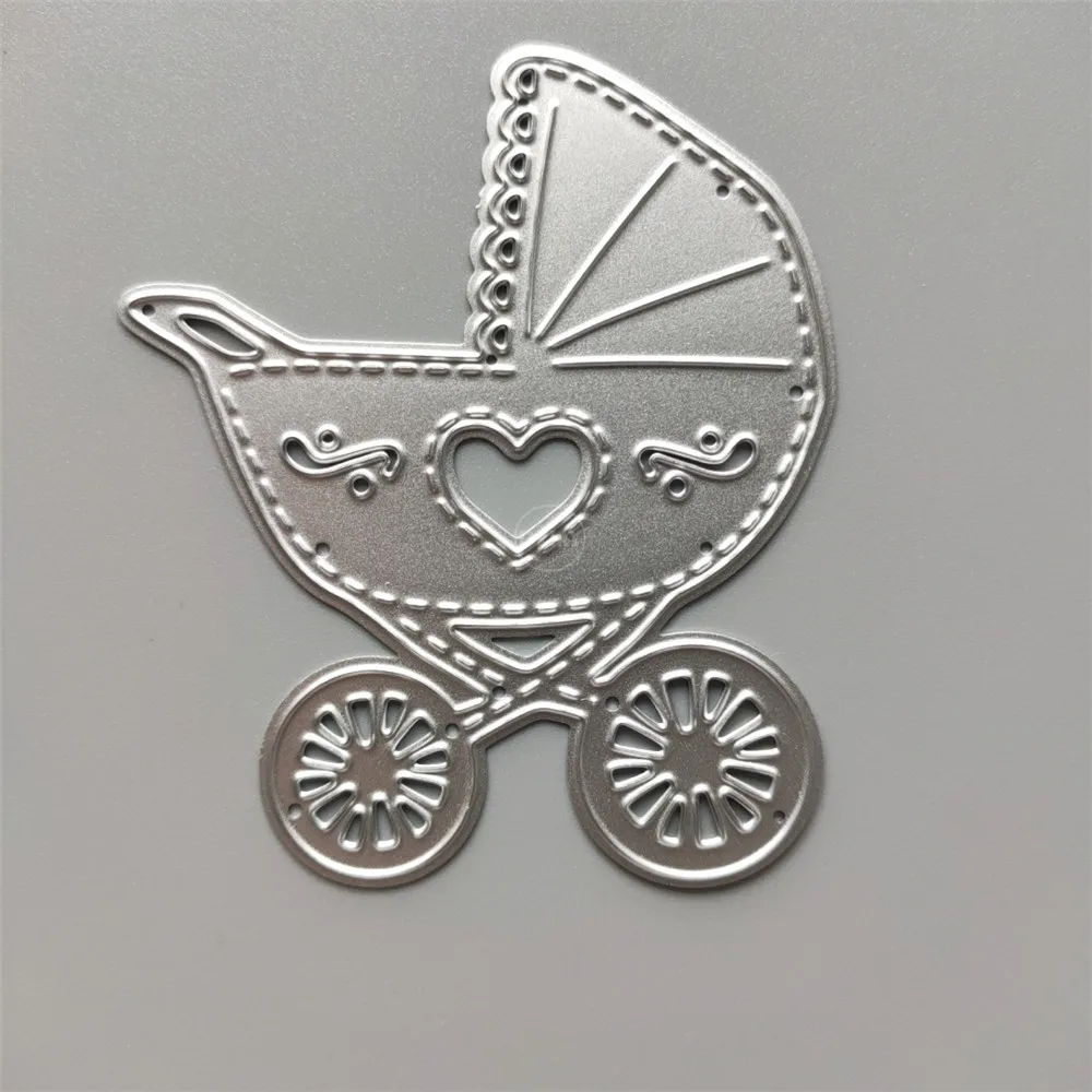 Новинка 2021 металлические штампы для детской каретки сделай сам скрапбукинг