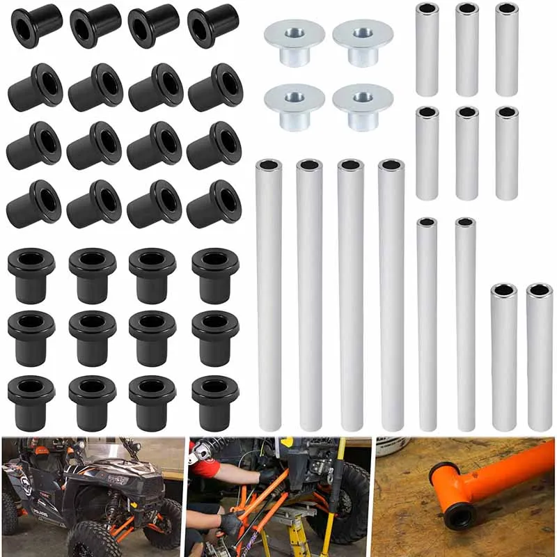 

Heavy Duty HDPE A Arm Bushing Kit For Polaris RZR 800/RZR S 800/RZR 4 800 [2008-2014] (46 Pieces)